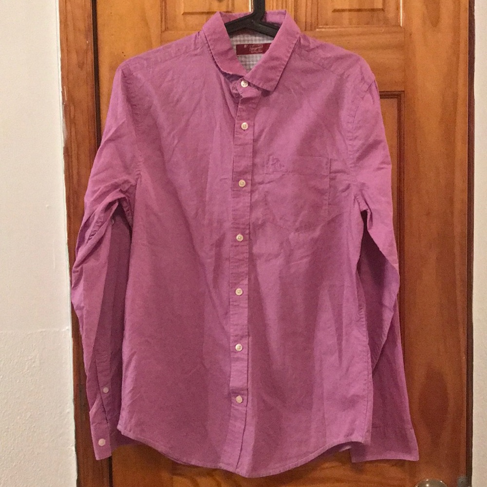 Pink penguin dress shirt